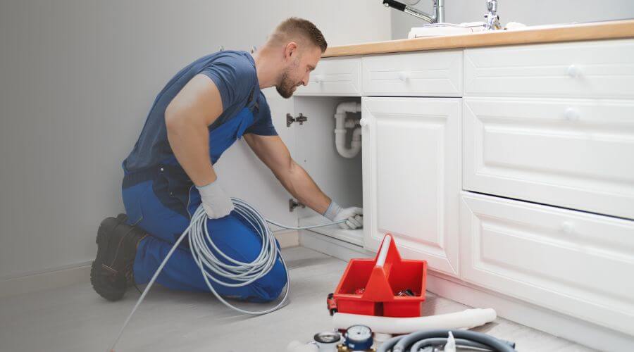 Local annual plumbing maintenance in Economy, IN